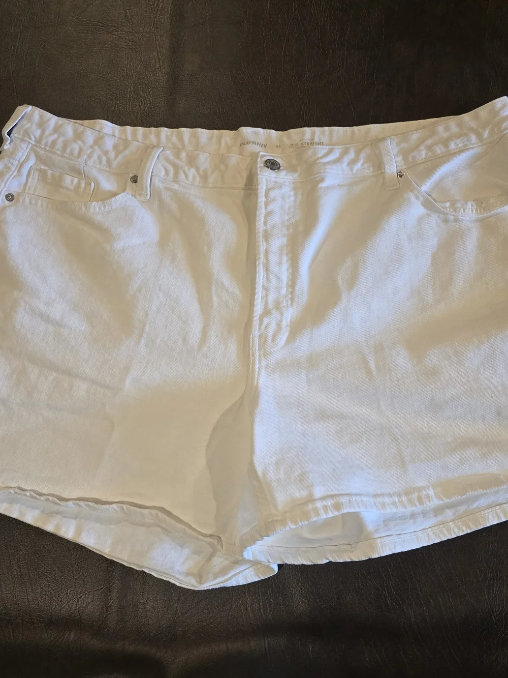 Old Navy White Denim Shorts